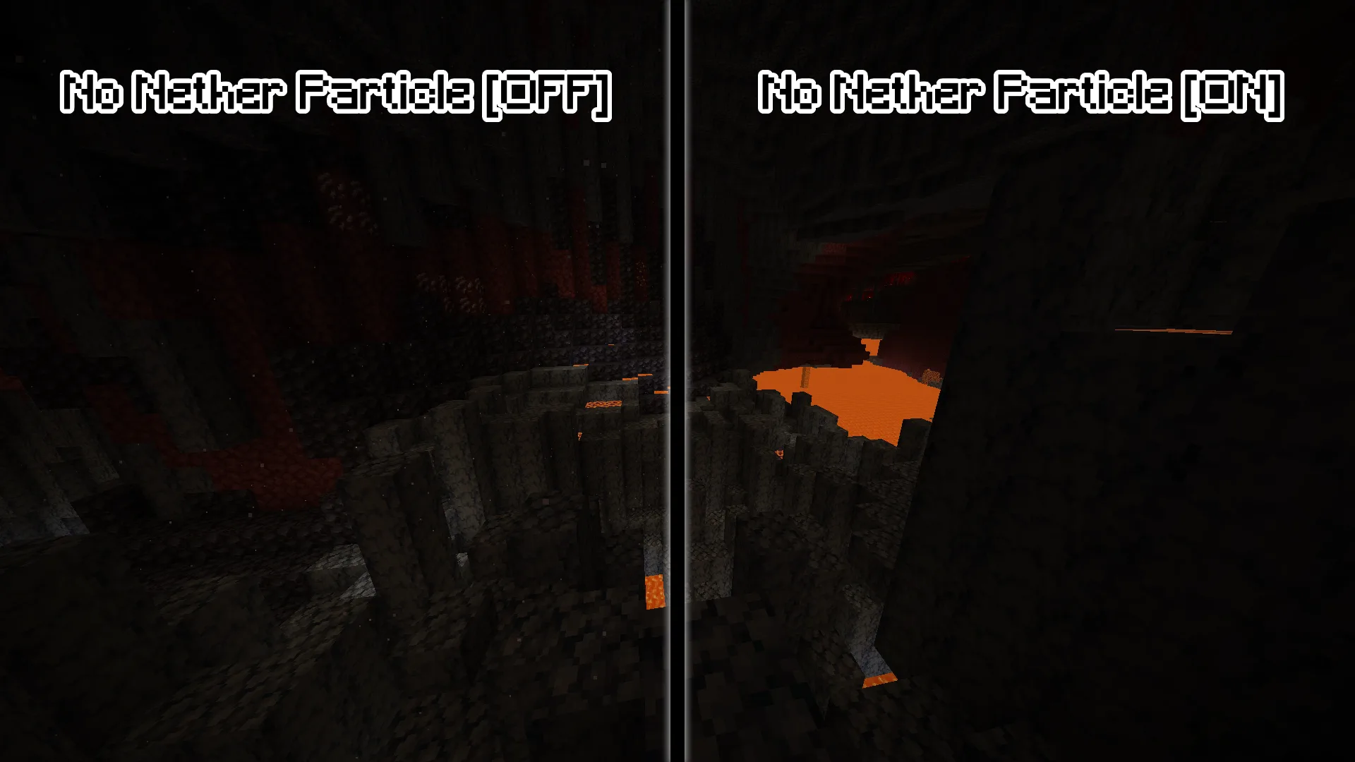 Изображение 2 ресурспака No Nether Particle