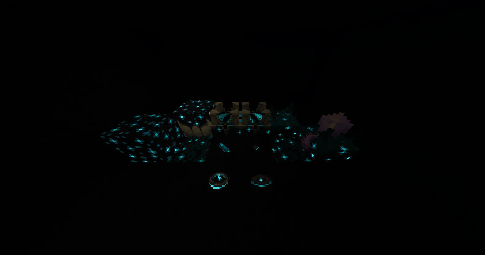 Изображение 2 ресурспака notandvm's emissive sculk!