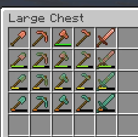 Dani's Oxidizing Copper Tools