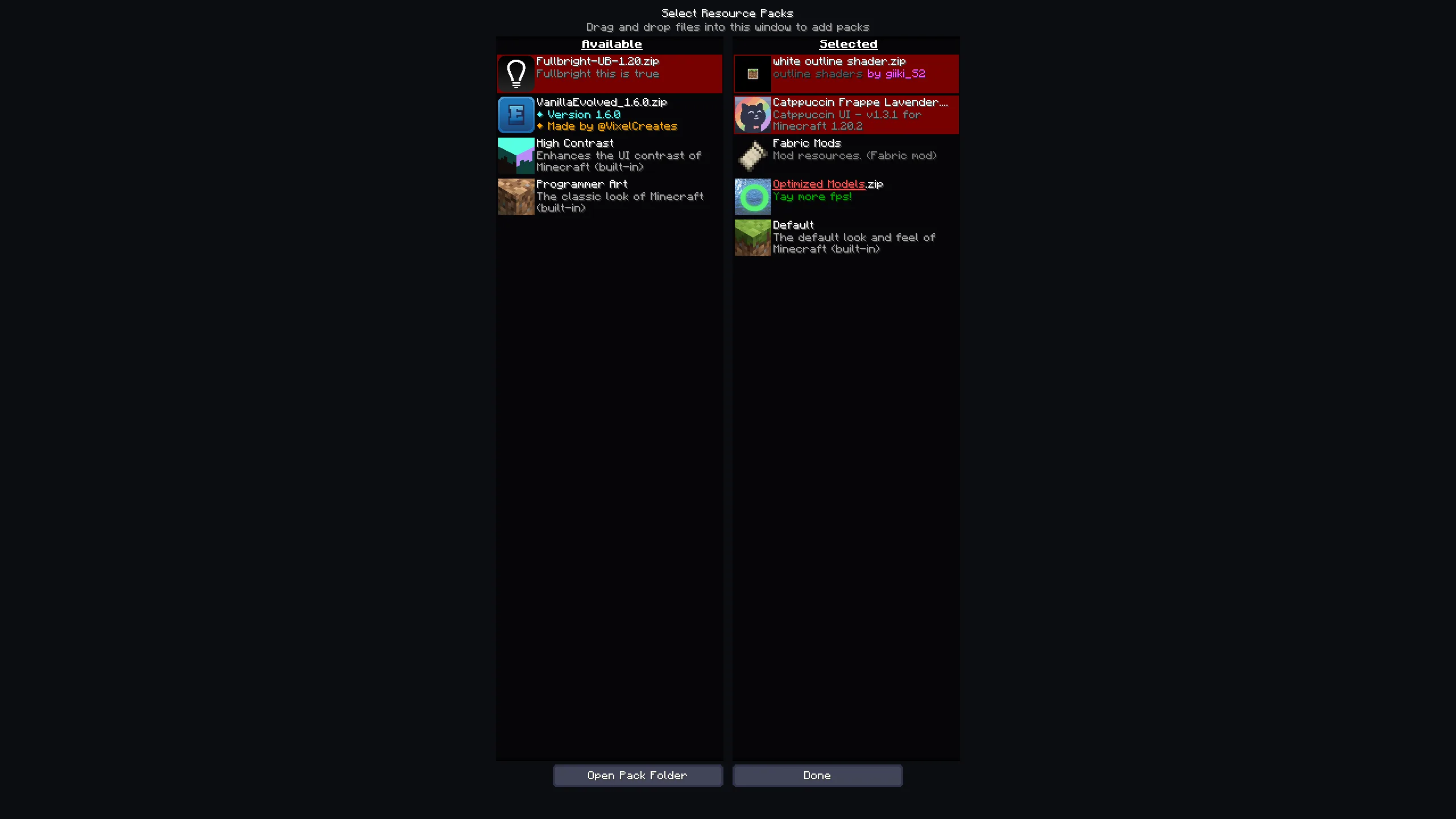 Optimized Models
