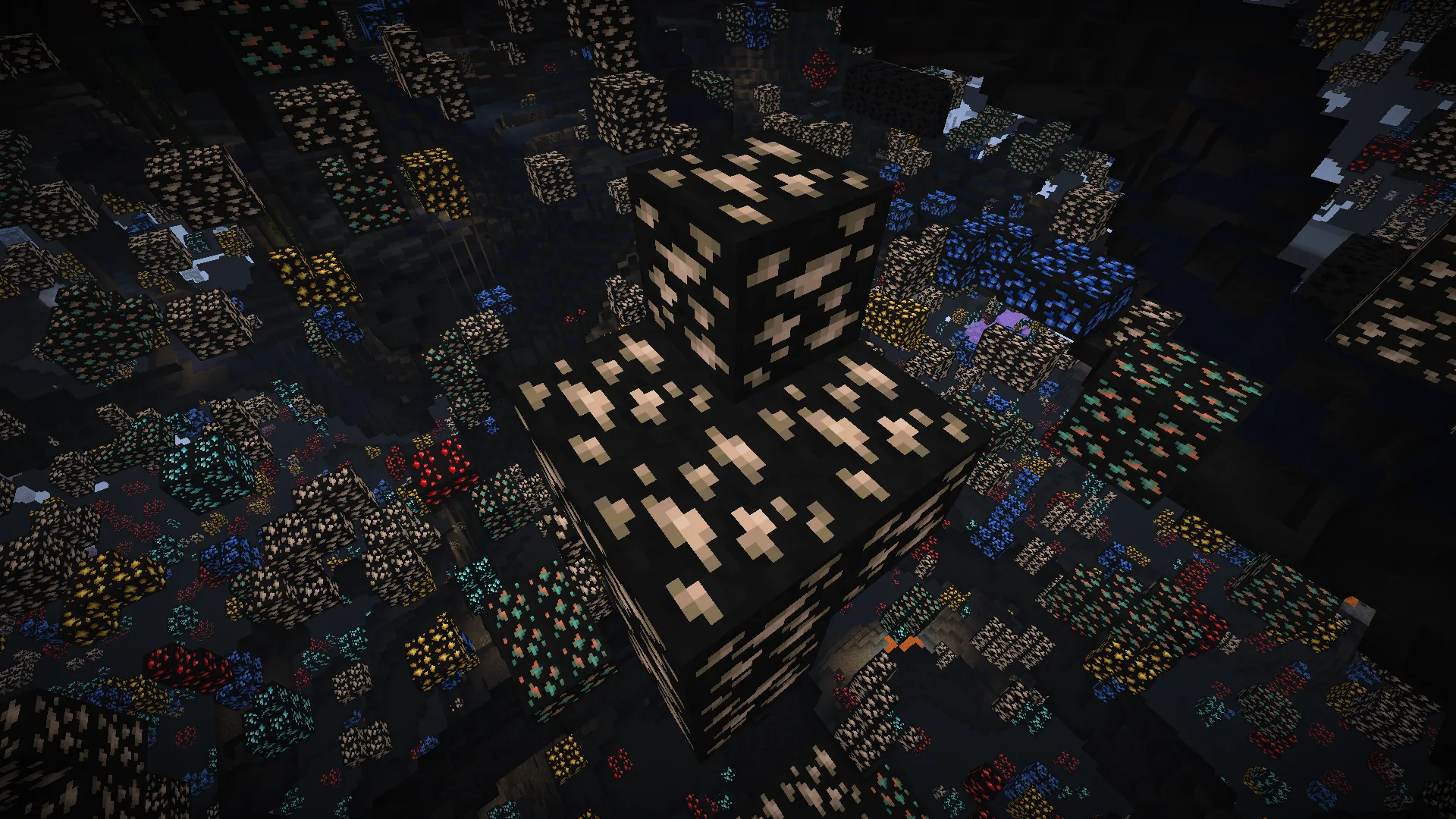 Изображение 5 ресурспака Ores Highlighted「矿物高亮」