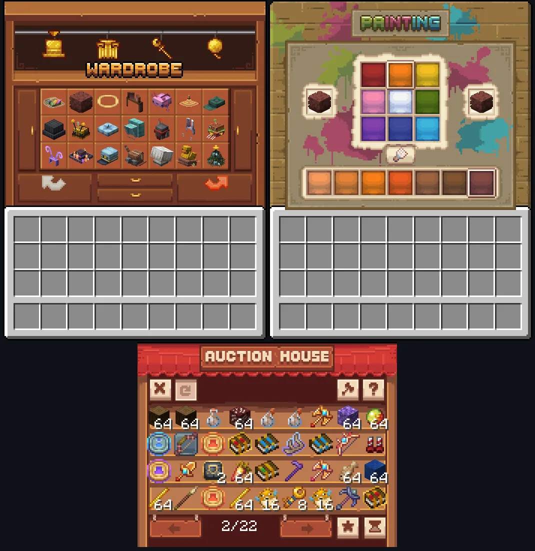 Изображение 6 ресурспака Origin Realms GUI Revamp