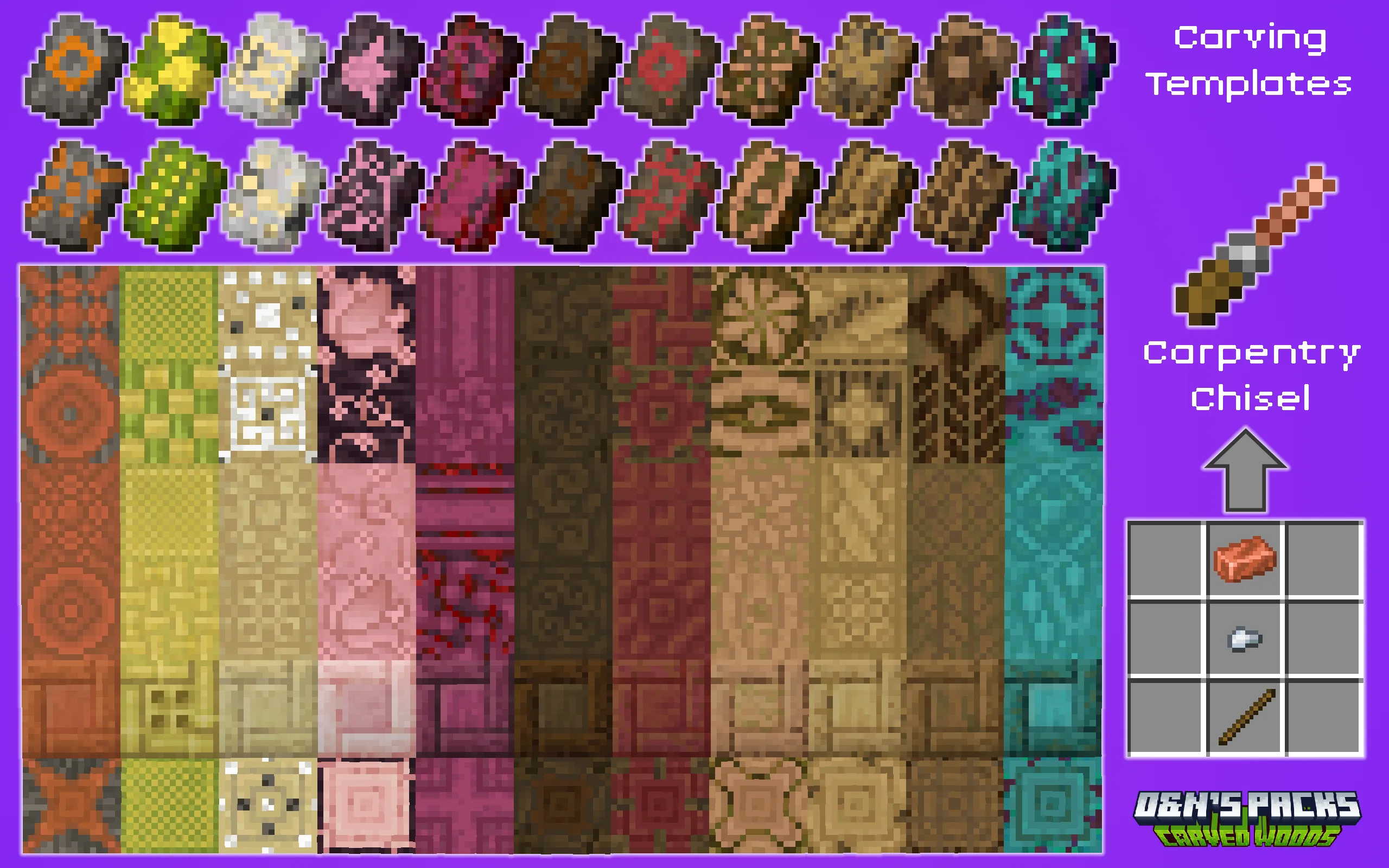 Изображение 5 ресурспака Os' Carved Wood