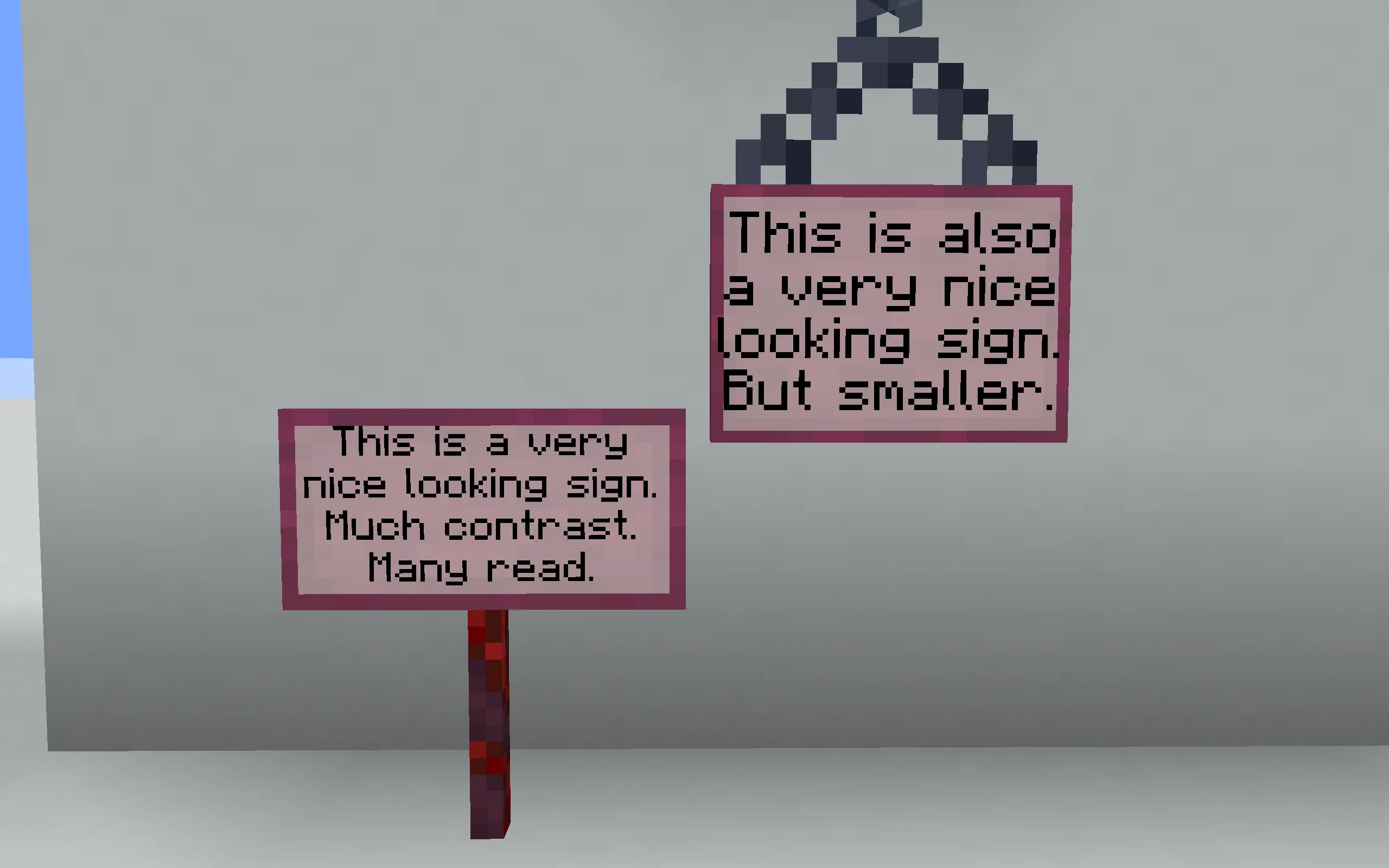 Изображение 3 ресурспака Os' Cleaner Signs