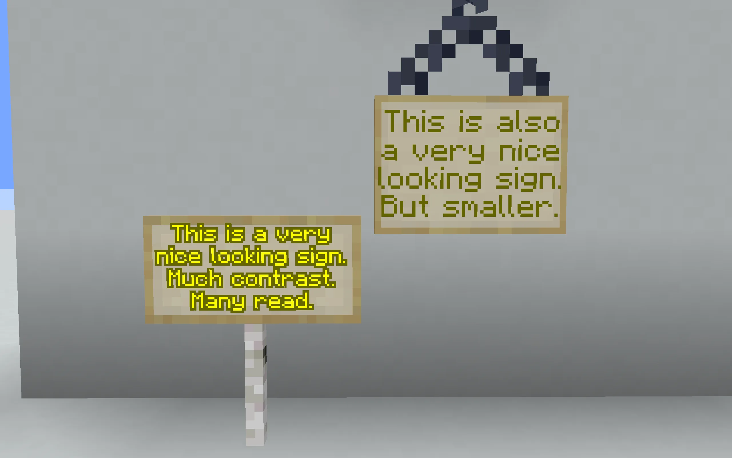 Изображение 4 ресурспака Os' Cleaner Signs