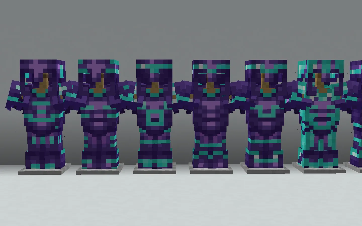 Изображение 2 ресурспака Os' Inverted Armor Trims