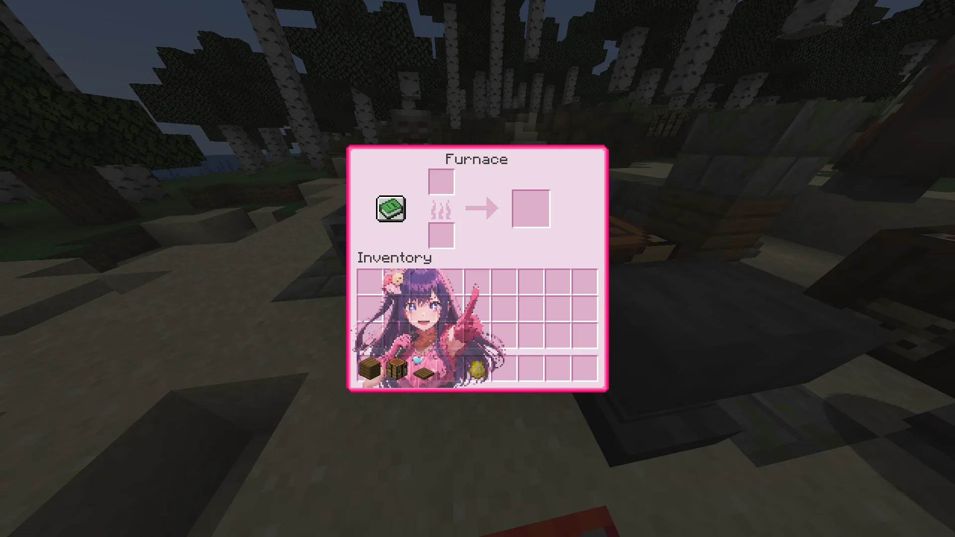 Изображение 3 ресурспака Oshi no ko one! Custom GUI Pack