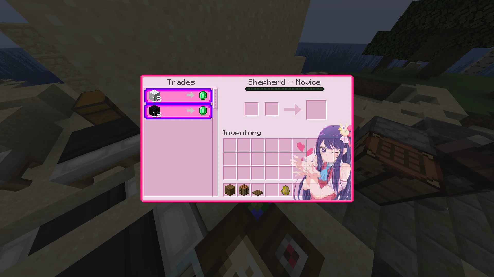 Изображение 6 ресурспака Oshi no ko one! Custom GUI Pack