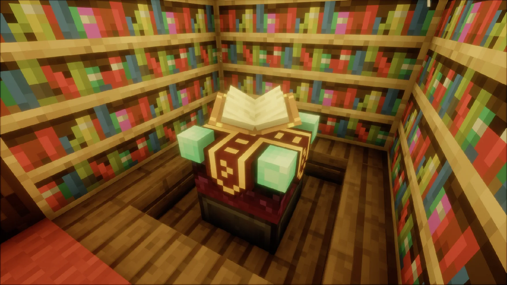 Изображение 2 ресурспака Overdetailed Enchanting Table