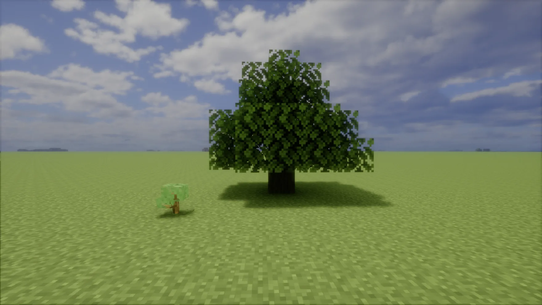 Изображение 2 ресурспака Overdetailed Saplings