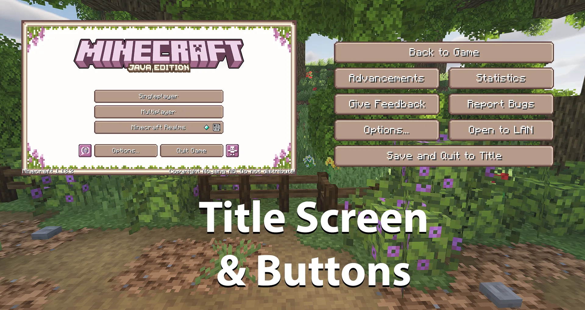 Изображение 3 ресурспака Overgrown Flowery GUI