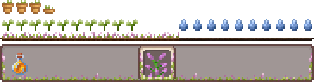 Изображение 5 ресурспака Overgrown Flowery GUI