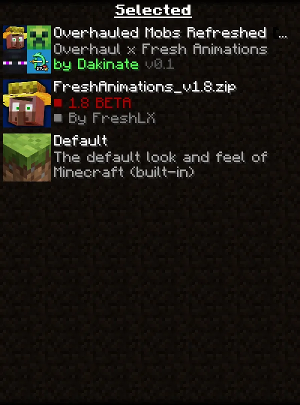 Изображение 2 ресурспака Overhauled Mobs Refreshed