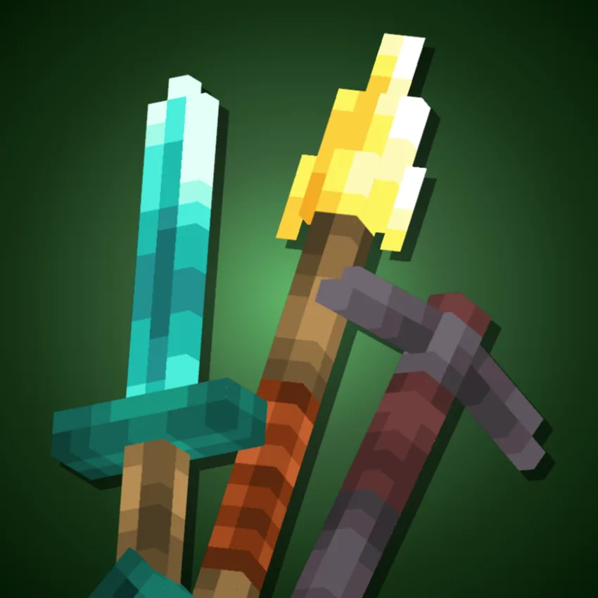 Изображение 2 ресурспака p1kl's 3D Items