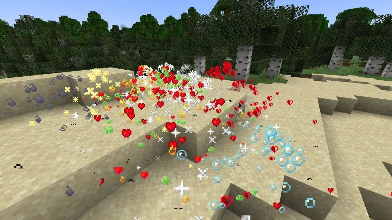 Изображение 1 мода Particle Effects