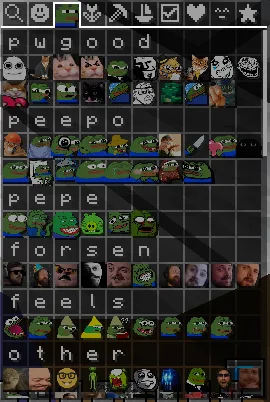 Изображение 1 ресурспака PepeLand Resourcepack