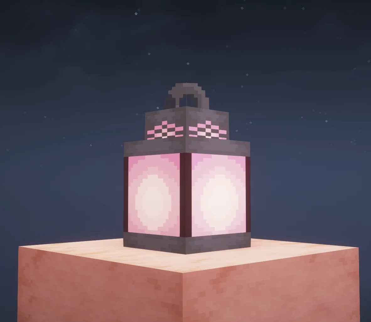 Изображение 2 ресурспака Pink Lanterns