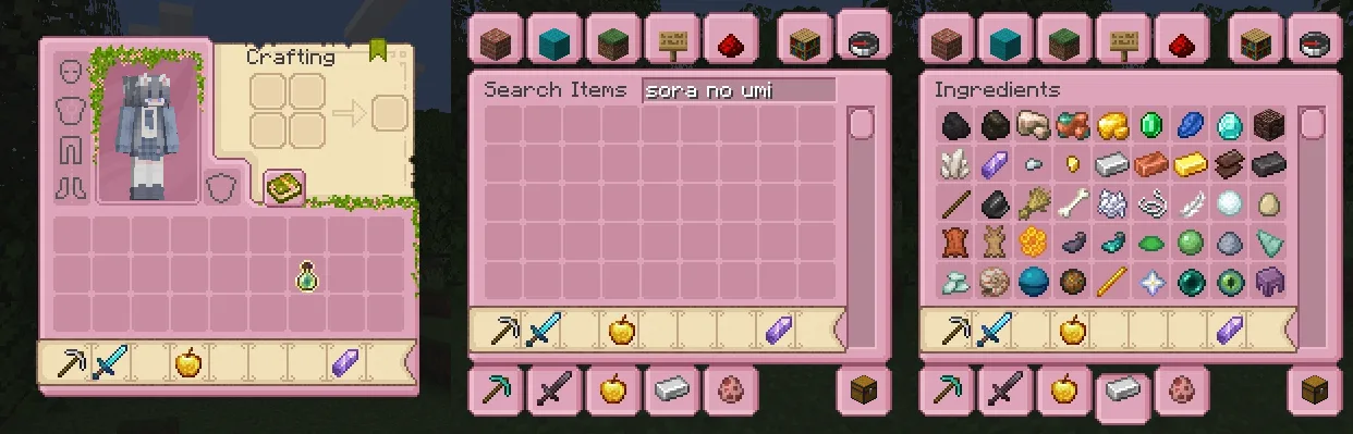 Изображение 4 ресурспака PinkSweet GUI
