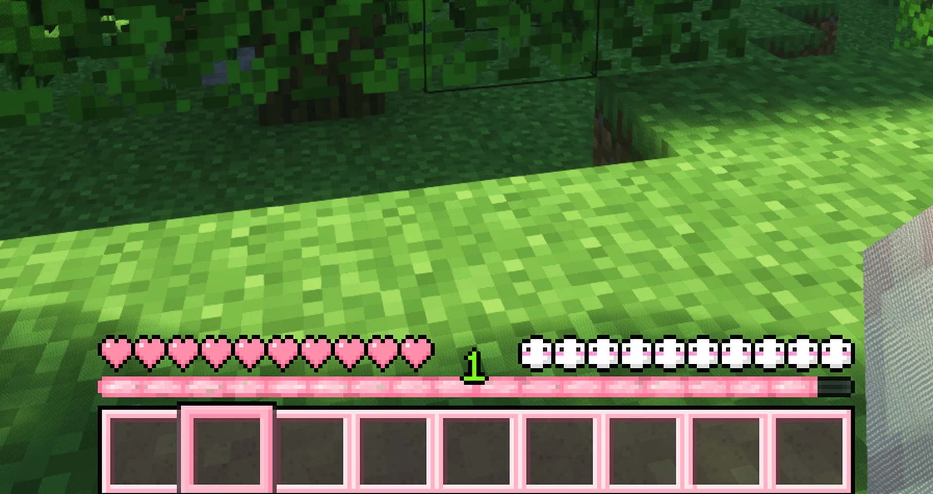 Изображение 2 ресурспака Pinku's Pink GUI Pack