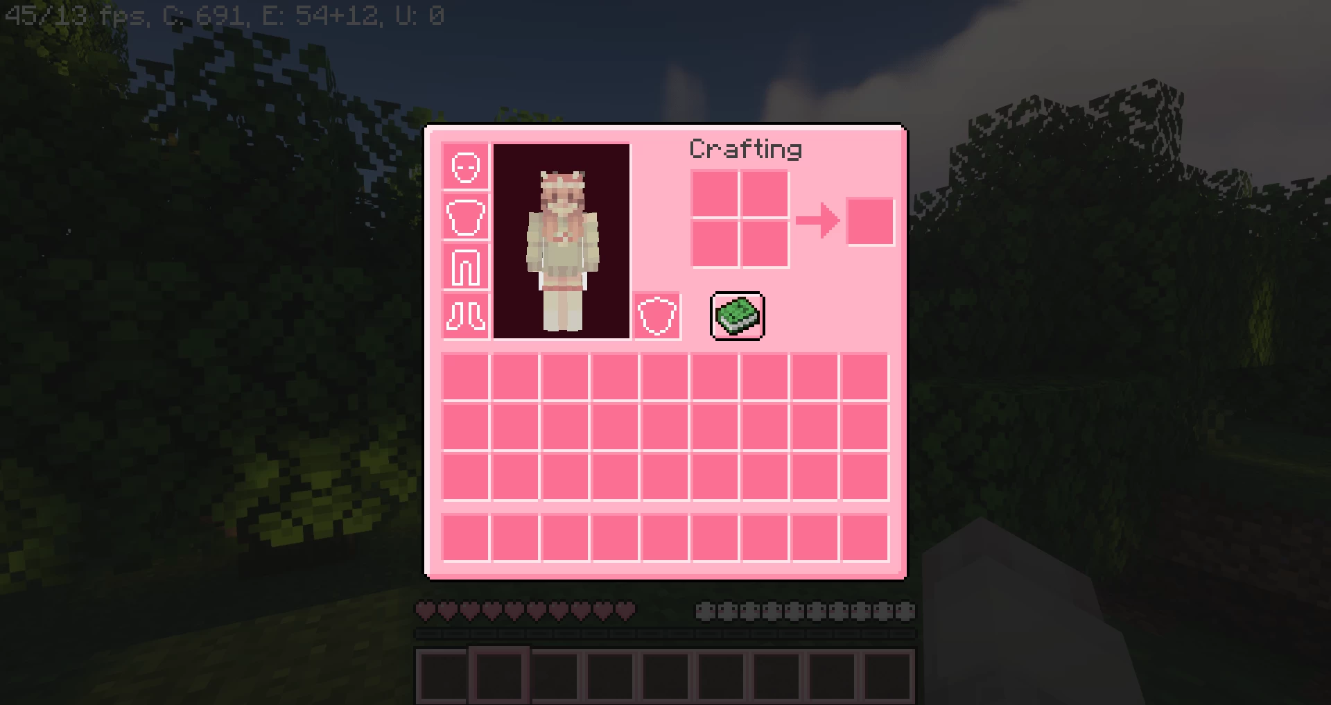 Изображение 3 ресурспака Pinku's Pink GUI Pack