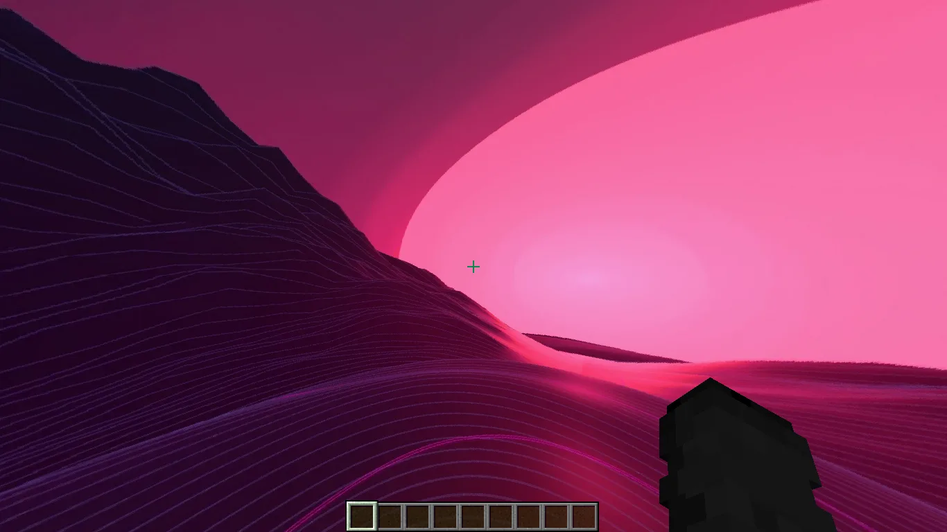 Изображение 5 ресурспака Pinkwave Sky Overlay