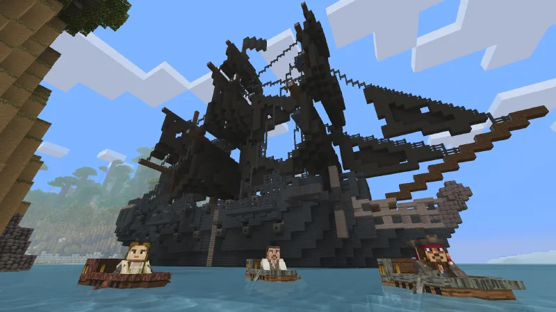 Изображение 4 ресурспака Pirates of the Caribbean Mash-up