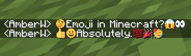 Изображение 2 ресурспака Pixel Twemoji 18x