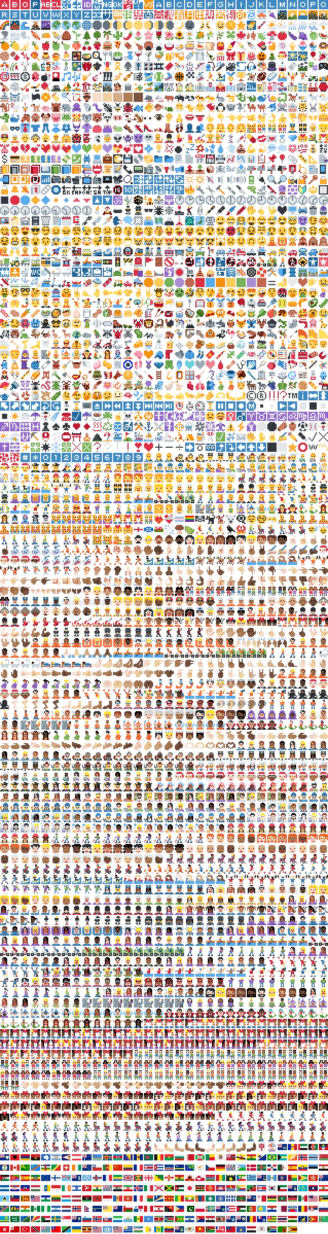 Изображение 4 ресурспака Pixel Twemoji 9x