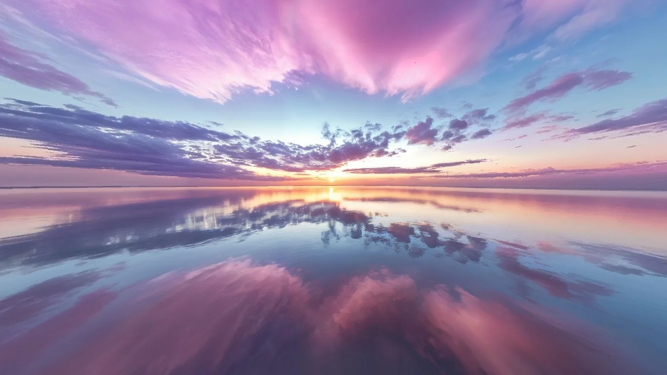 Plum Twilight Sky Overlay