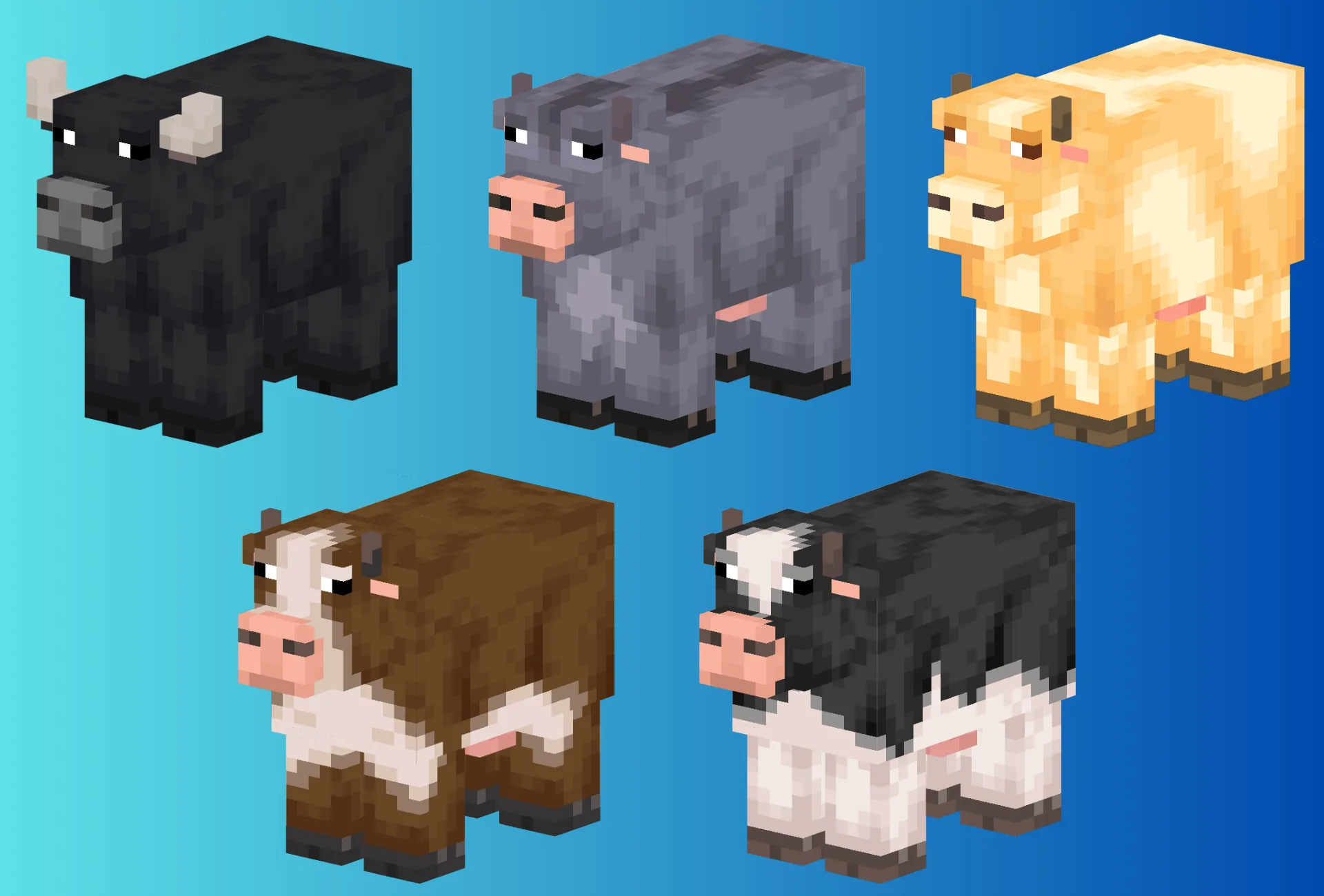 Изображение 2 ресурспака Prettier Cows