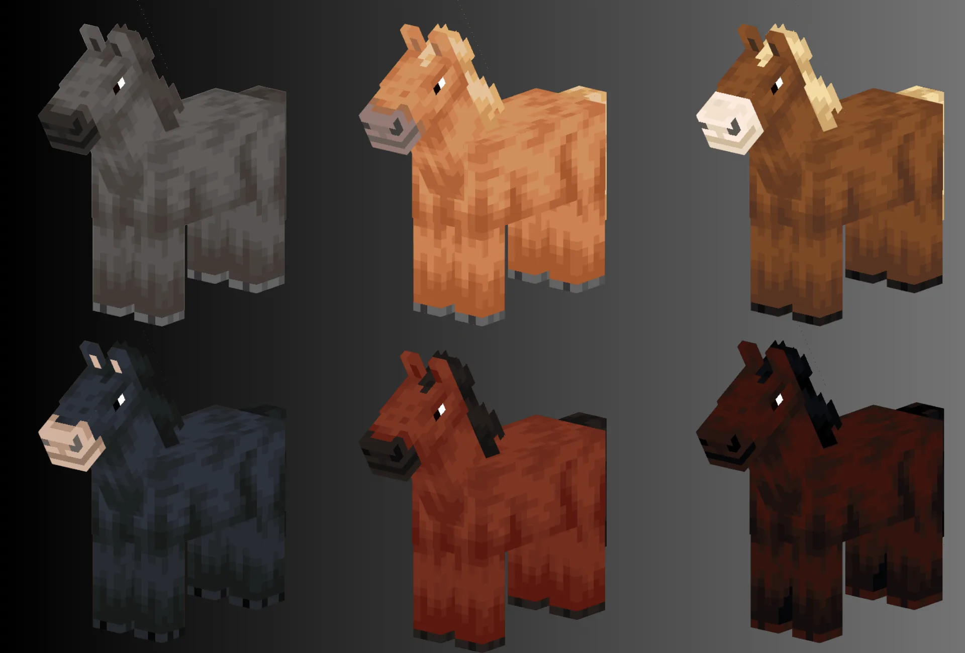 Изображение 2 ресурспака Prettier Horses x Fresh Animations