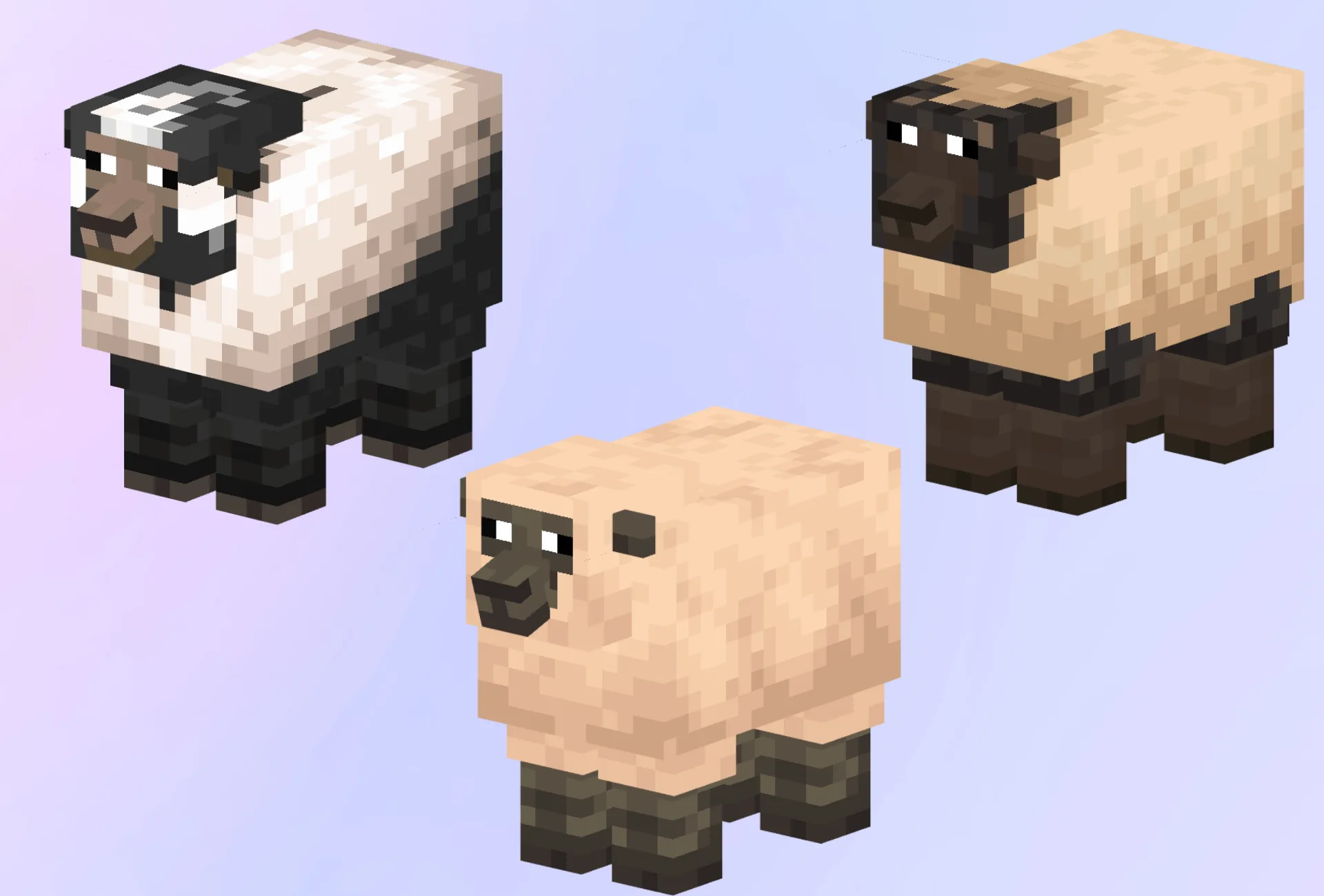 Изображение 3 ресурспака Prettier Sheep