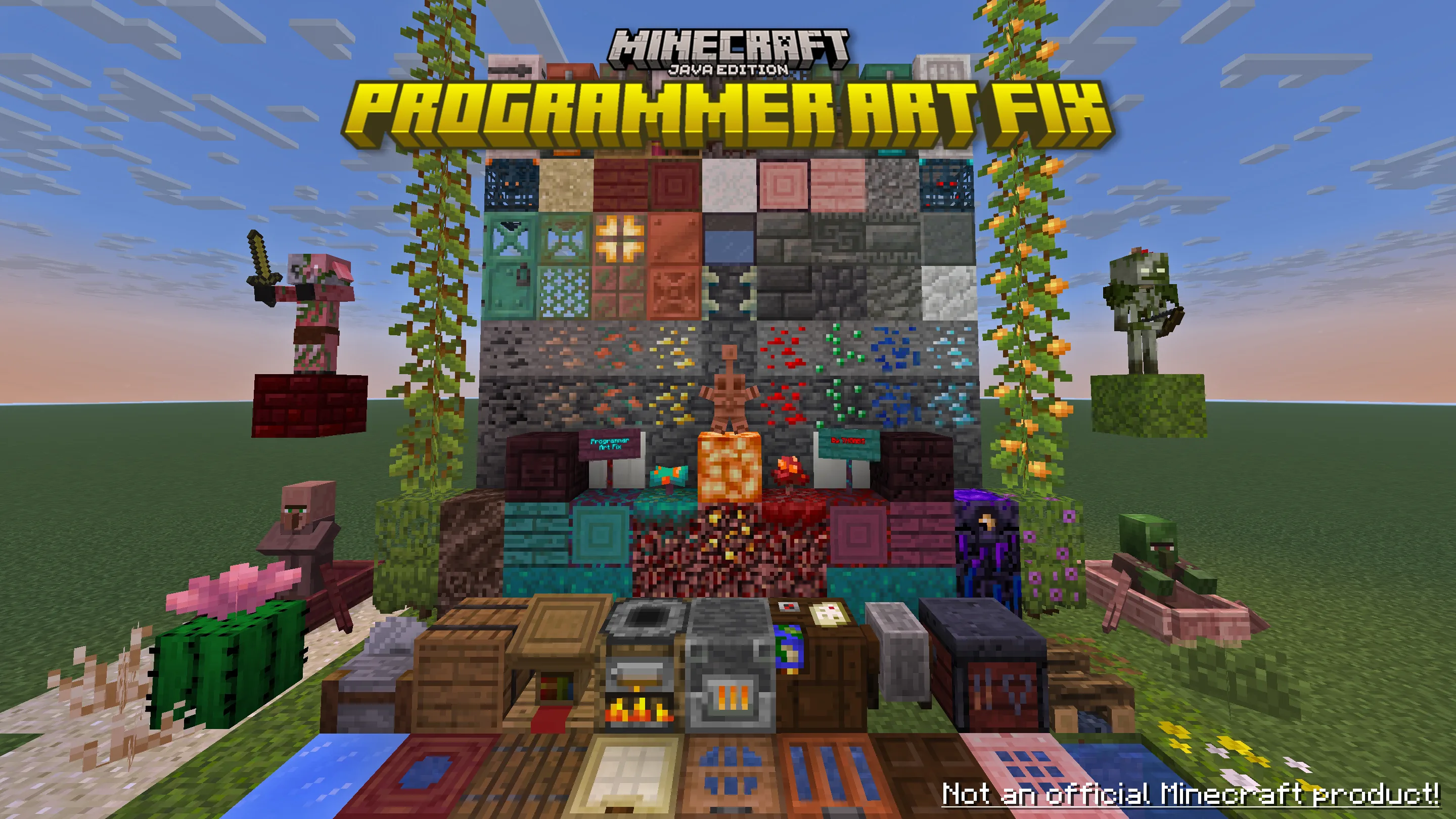 Изображение 1 ресурспака Programmer Art Fix