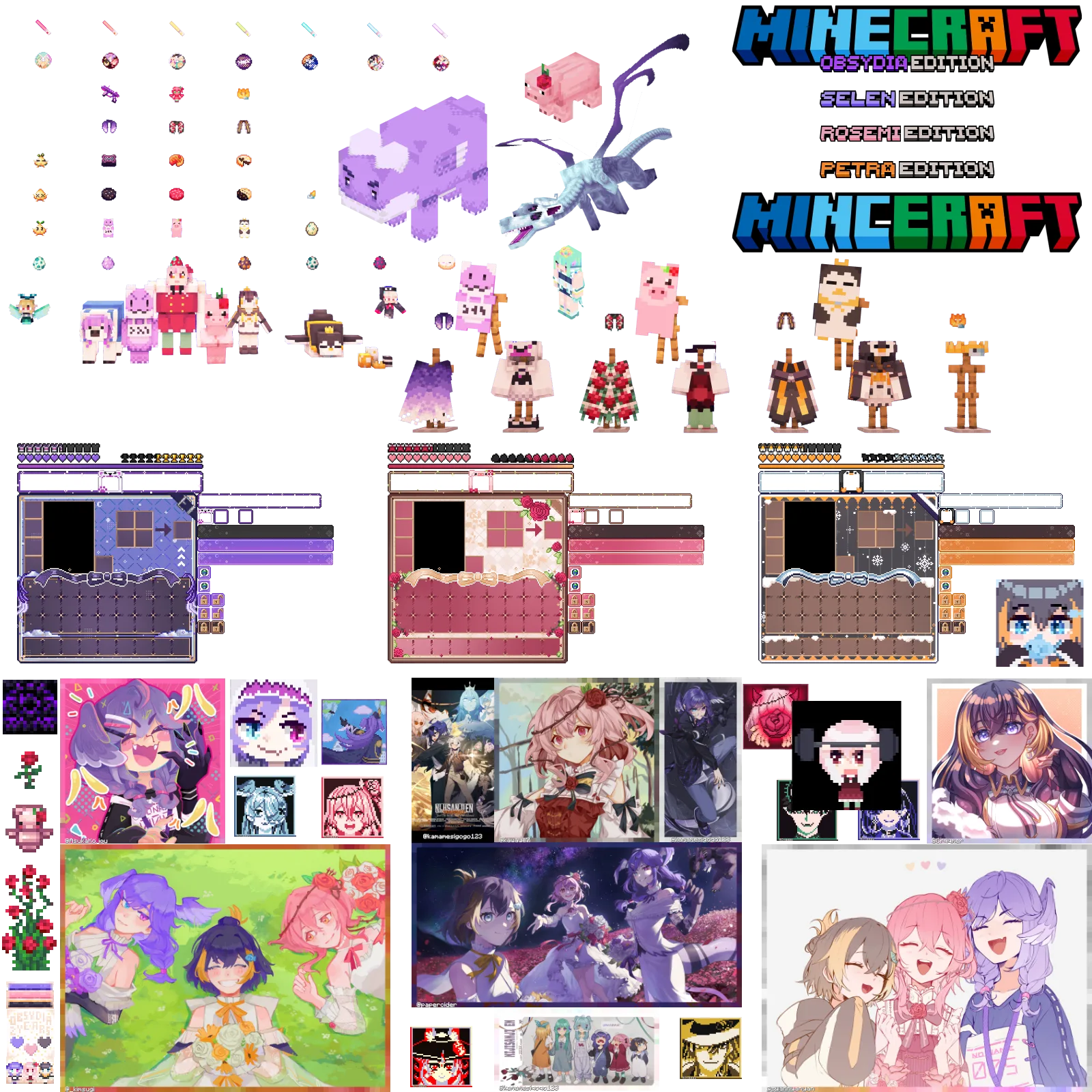 Изображение 1 ресурспака NIJISANJI EN Resource Pack