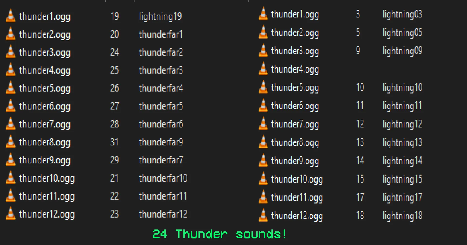Изображение 2 ресурспака New Thunder sounds for Protomanly's Weather mod