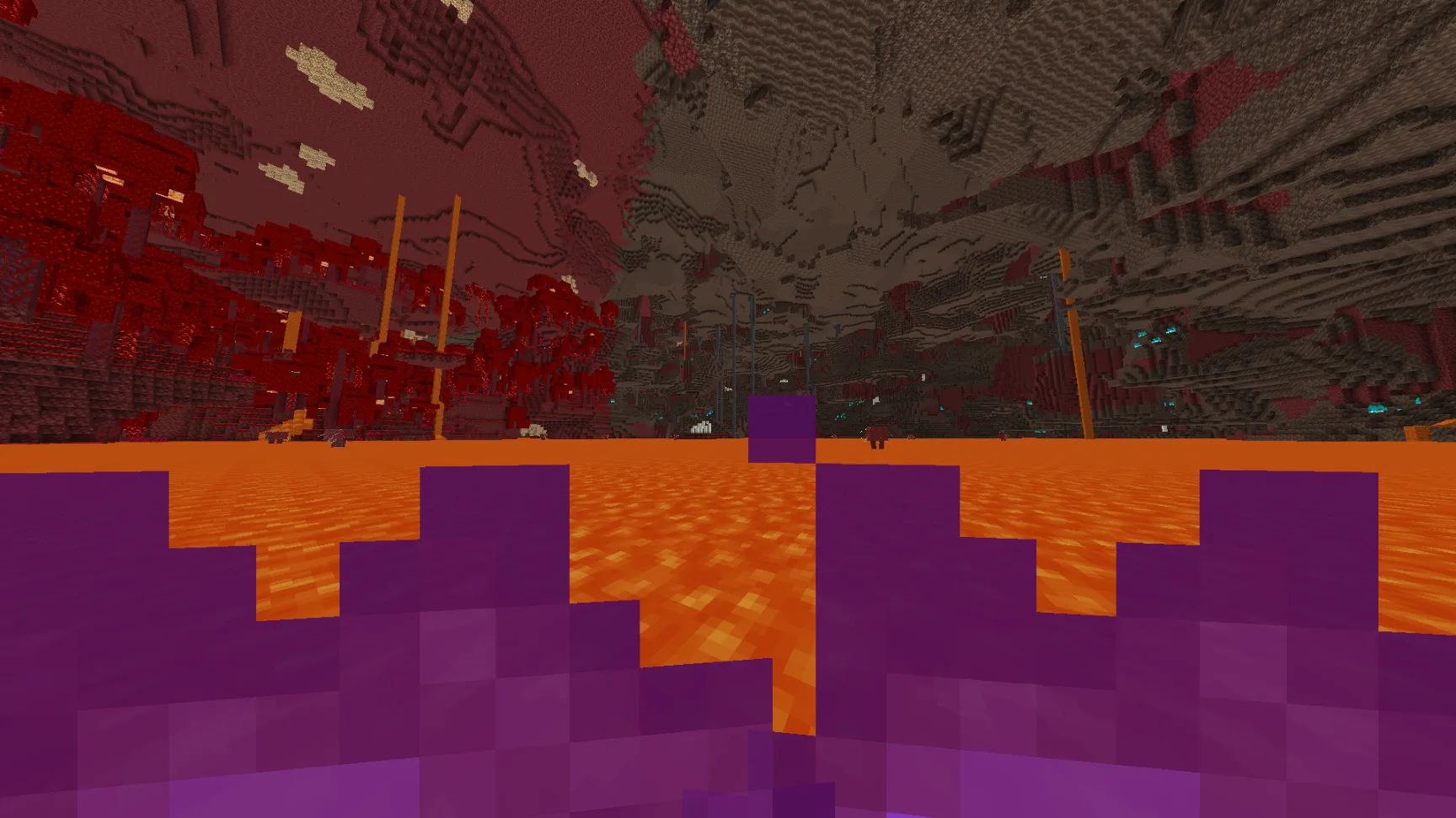 Purple fire