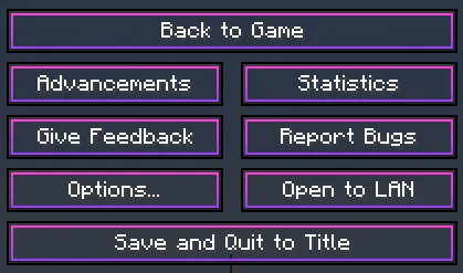 Изображение 3 ресурспака Cleared neon purple HUD