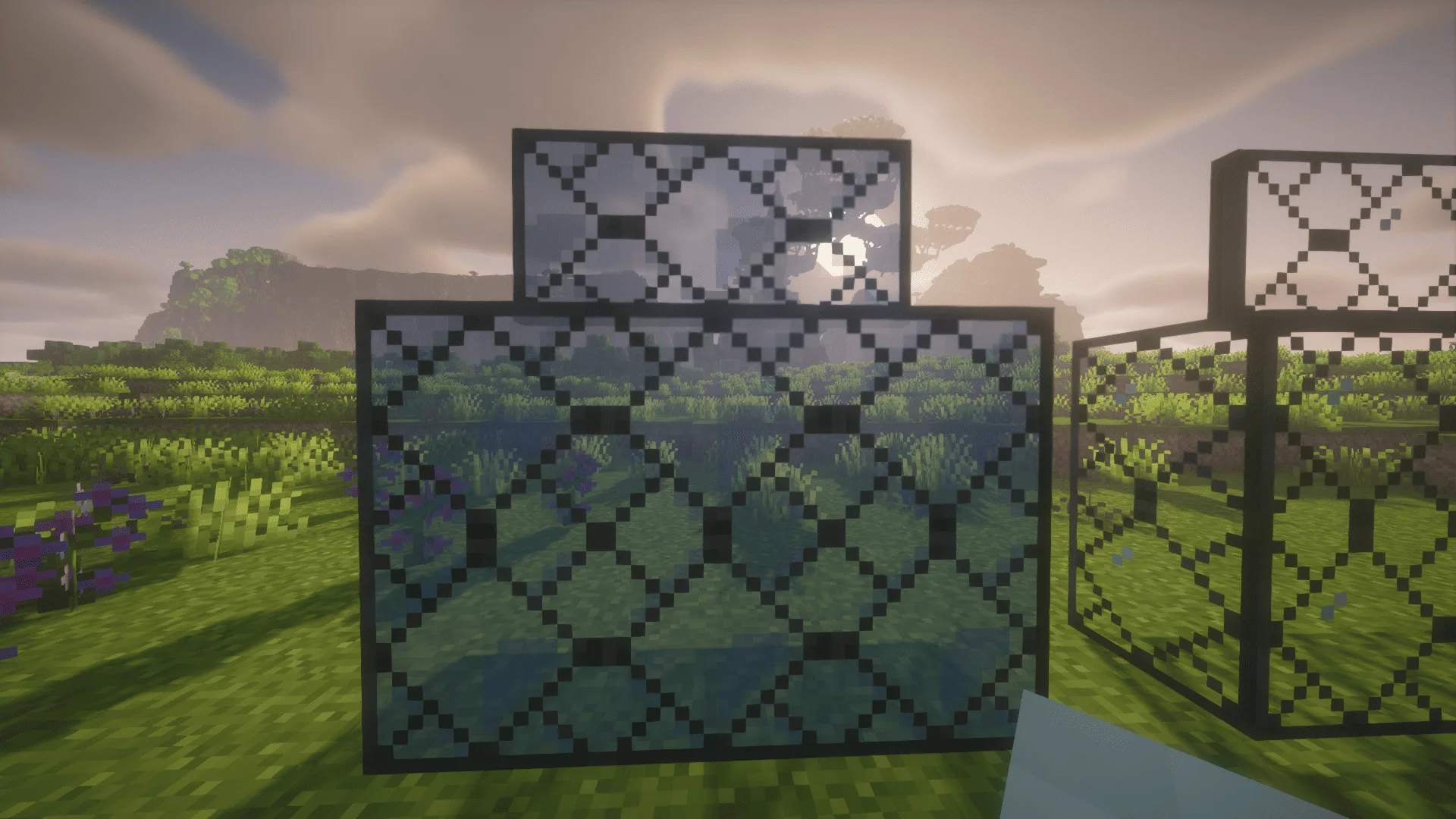 Quark Connected Glass