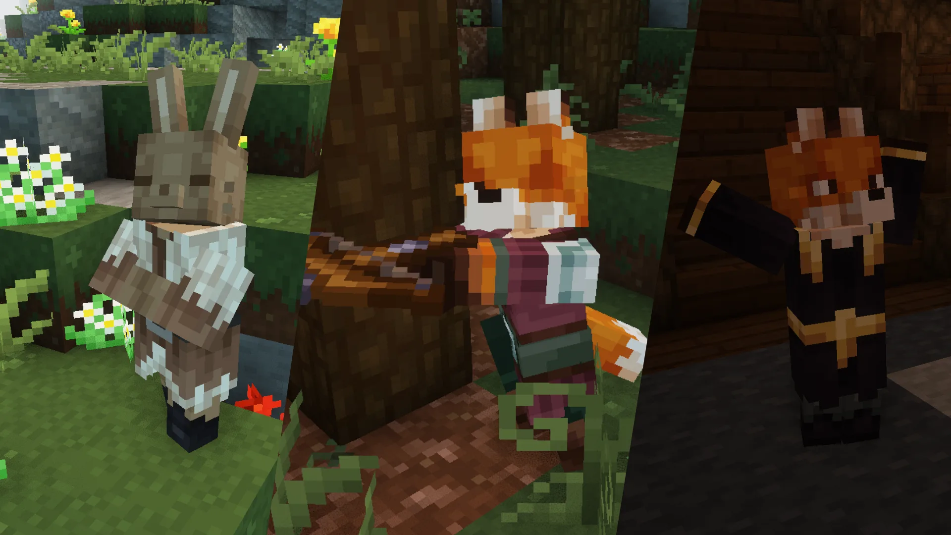Изображение 2 ресурспака Rabbit Villager Add-ons