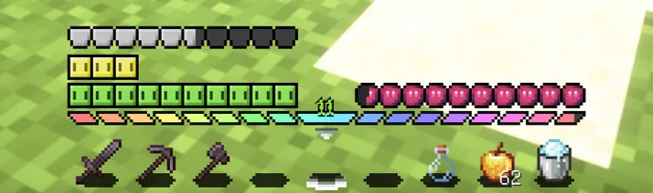 Изображение 2 ресурспака Rainbow HUD
