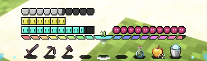 Изображение 3 ресурспака Rainbow HUD