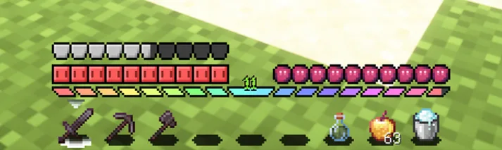 Изображение 4 ресурспака Rainbow HUD