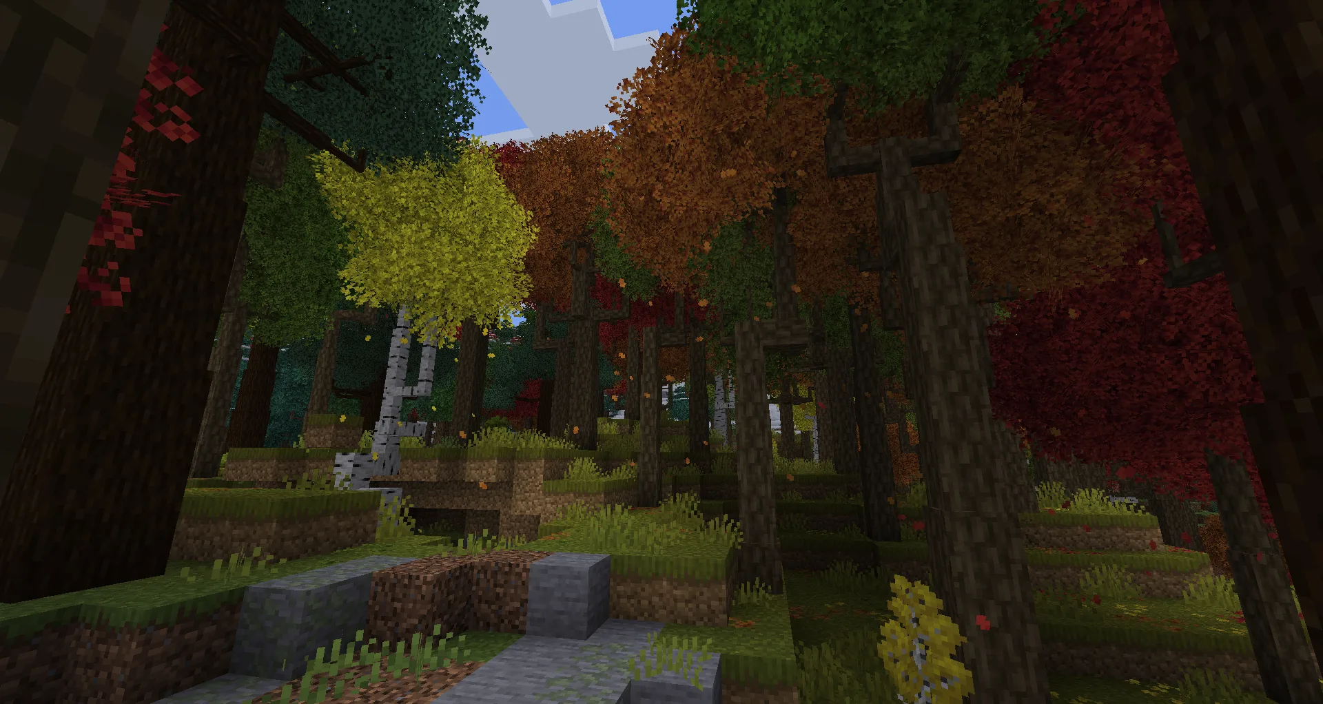 Изображение 6 ресурспака rainbow's foliage: polytone