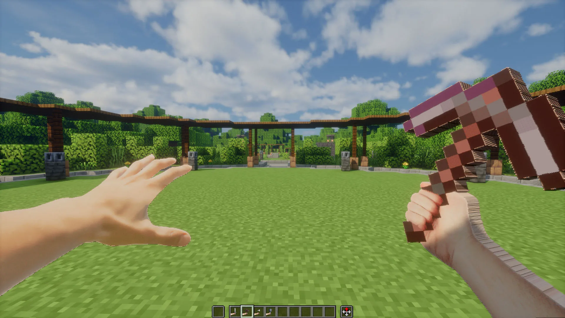 Изображение 3 ресурспака Realistic Vanilla Hands