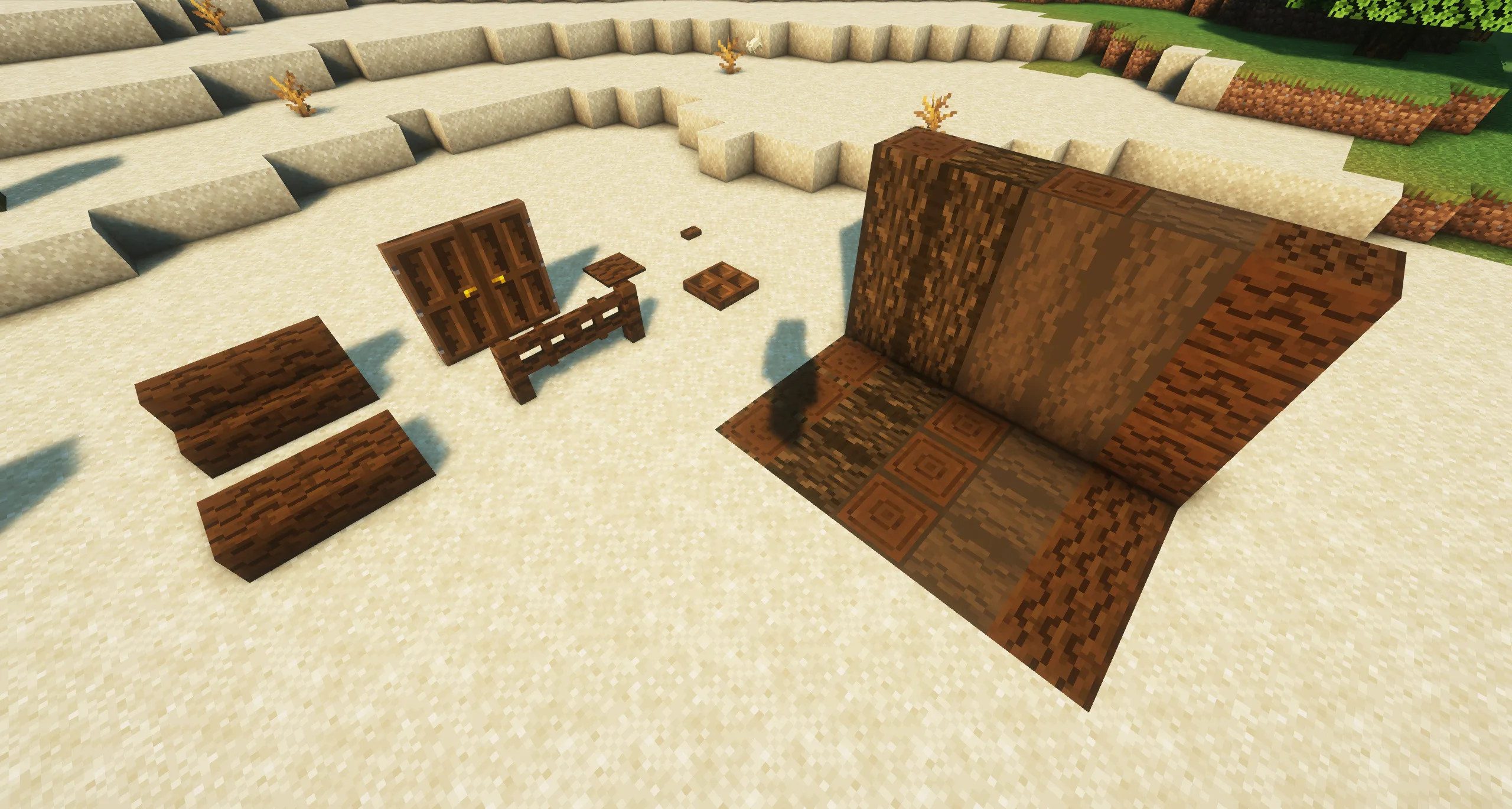 Изображение 3 ресурспака Realistic Woods