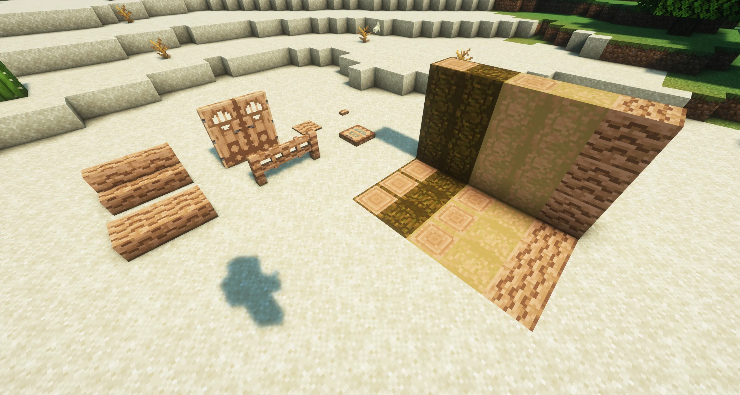 Изображение 4 ресурспака Realistic Woods