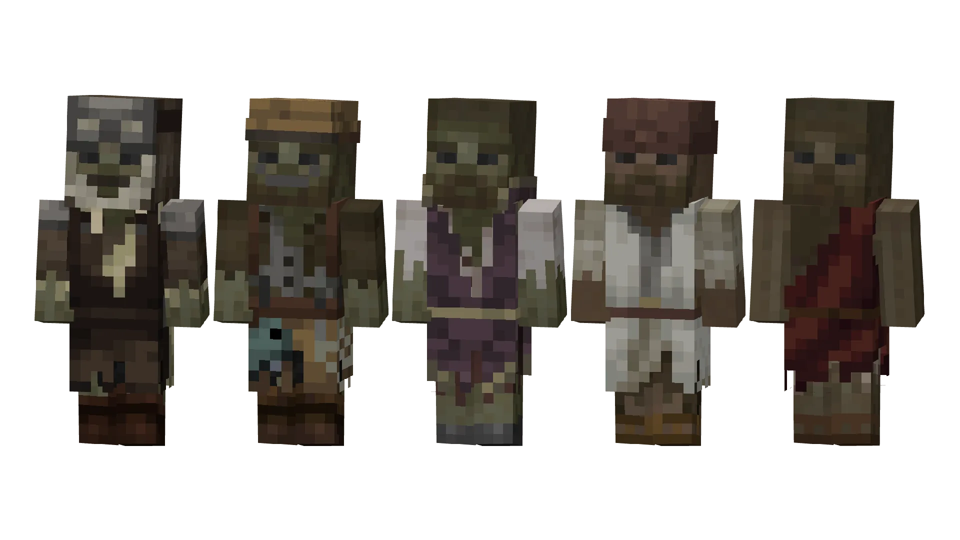 Изображение 2 ресурспака Realistic Villagers
