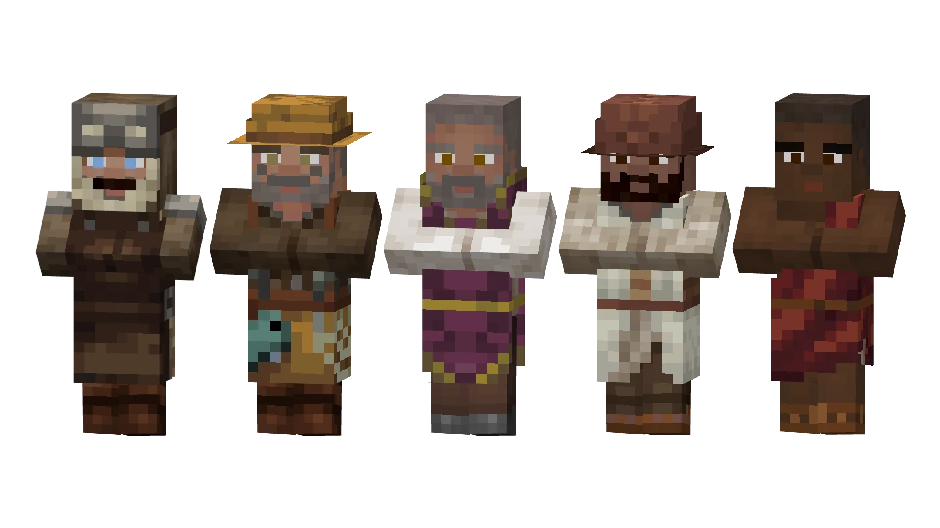 Realistic Villagers