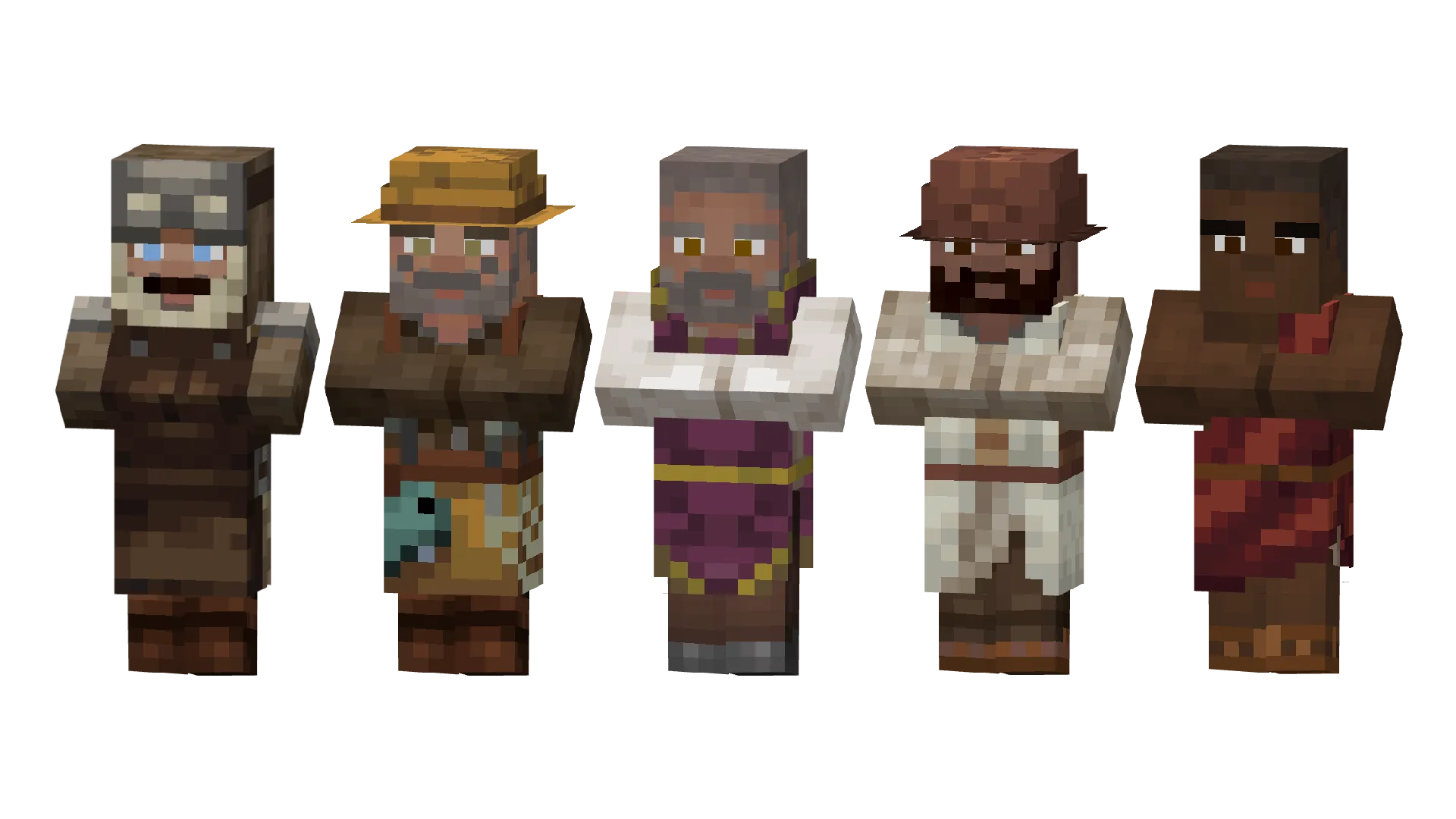 Realistic Villagers