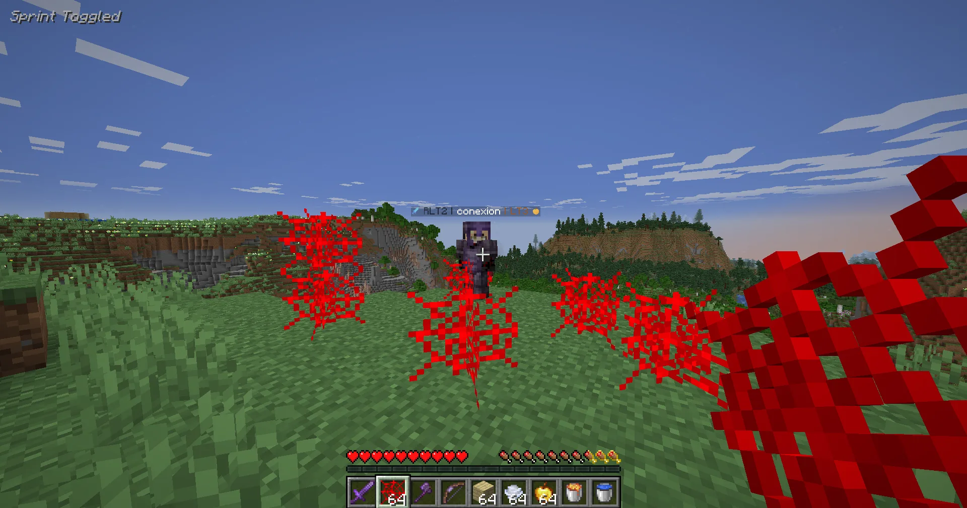 Изображение 2 ресурспака Red Cobwebs